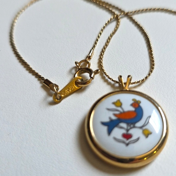 1982 Dutch Folk Bird Pendant - Picture 10 of 11